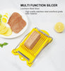 10-Wire Stainless Steel Food Slicer – Lunch Meat, Cheese, Egg, Fruit & Soft Food Cutter