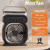 3-in-1 Portable Air Conditioner – Evaporative Cooler, Humidifier & LED Night Light Fan | For Home & Office Use