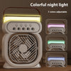 3-in-1 Portable Air Conditioner – Evaporative Cooler, Humidifier & LED Night Light Fan | For Home & Office Use