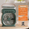 3-in-1 Portable Air Conditioner – Evaporative Cooler, Humidifier & LED Night Light Fan | For Home & Office Use